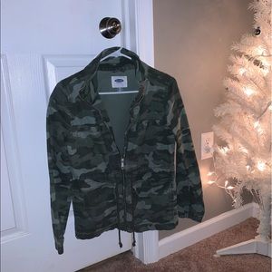 Old Navy camo jacket